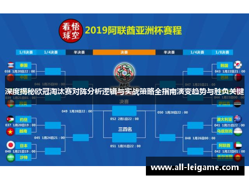 深度揭秘欧冠淘汰赛对阵分析逻辑与实战策略全指南演变趋势与胜负关键